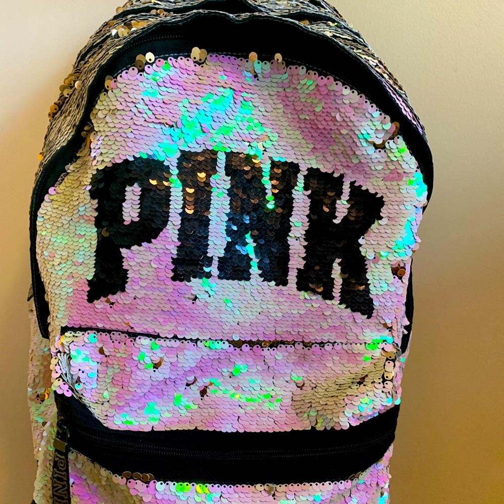 Victoria’s Secret PINK Reverse Sequin Backpack